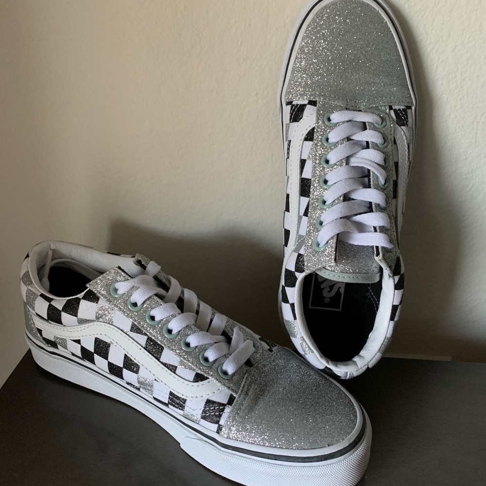 Vans Glitter Checkerboard Old Skool
